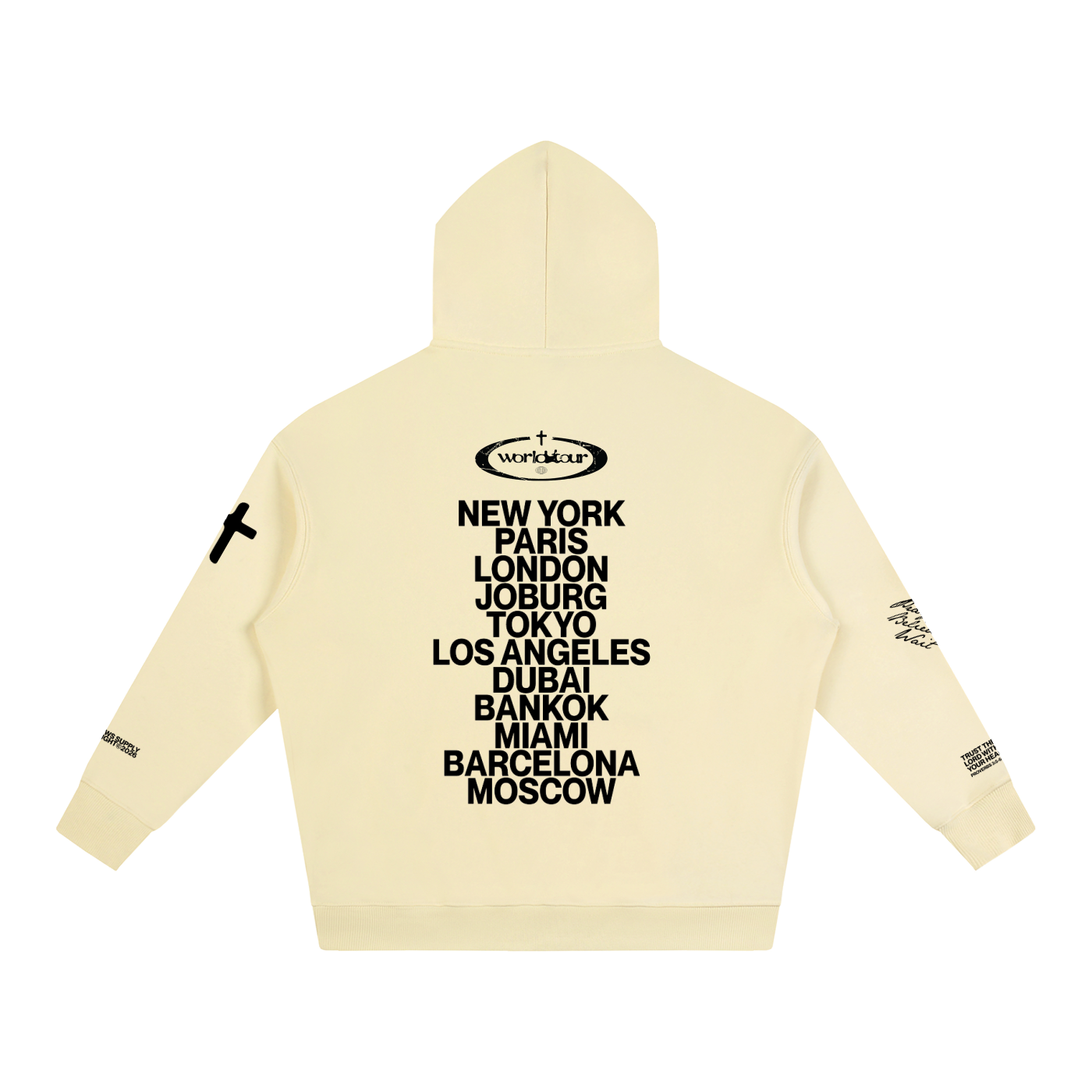 God Is Everywhere Oversize Fleeced Hoodie