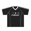 Faith Over Fear Shadow Stripe Collared Soccer Jersey