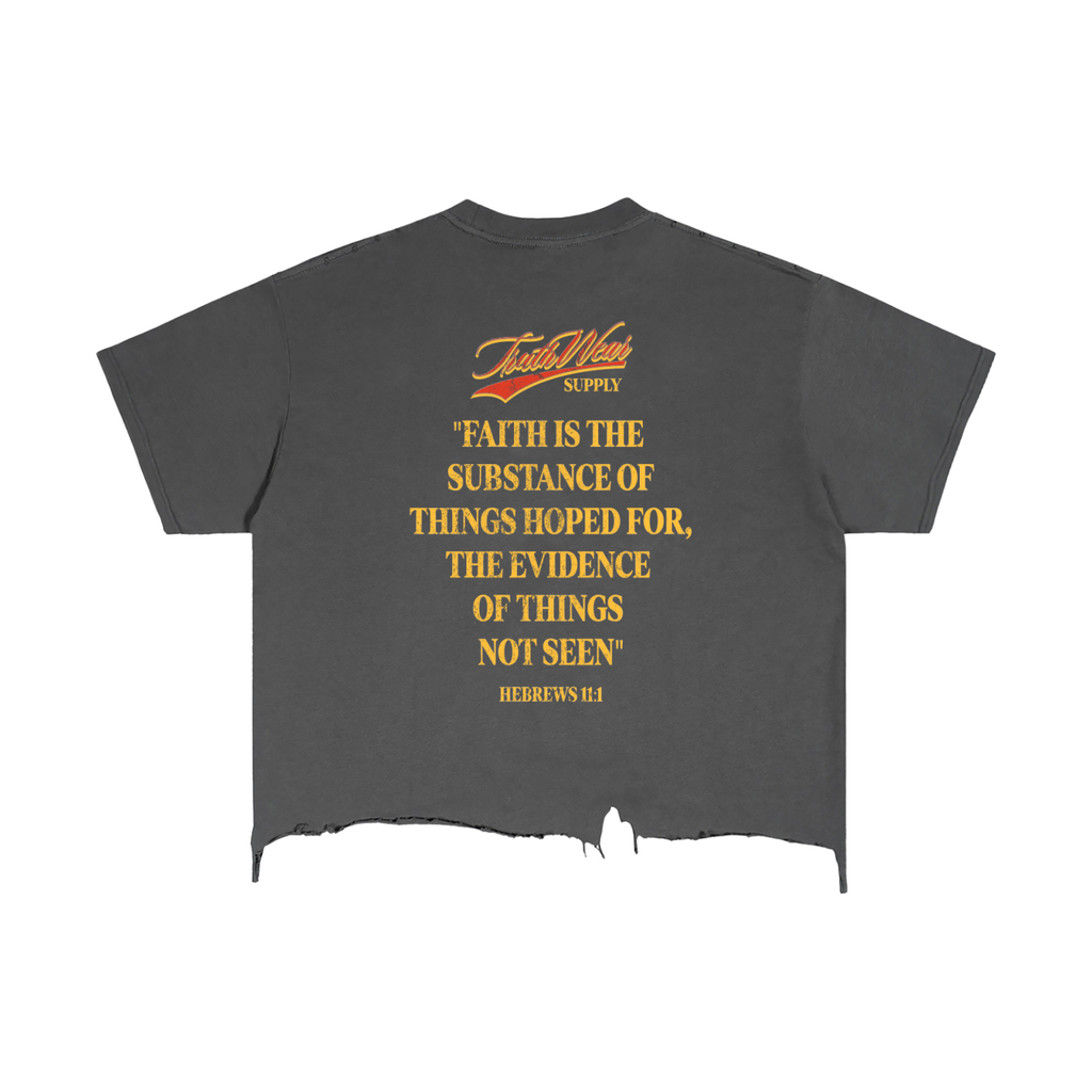 Kid Cosmo Limited Edition Vintage Wash Boxy Distressed Hem T-Shirt
