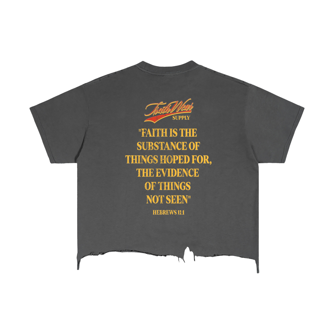 Kid Cosmo Limited Edition Vintage Wash Boxy Distressed Hem T-Shirt