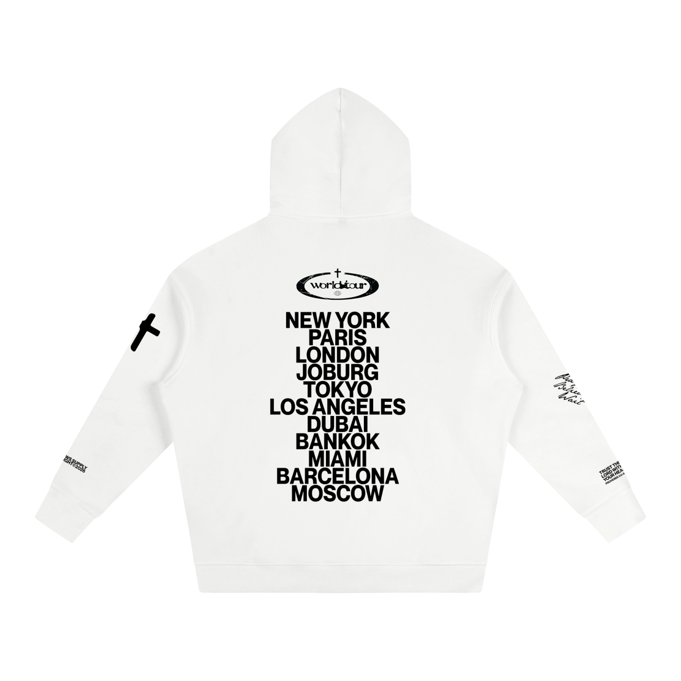 God Is Everywhere Oversize Fleeced Hoodie