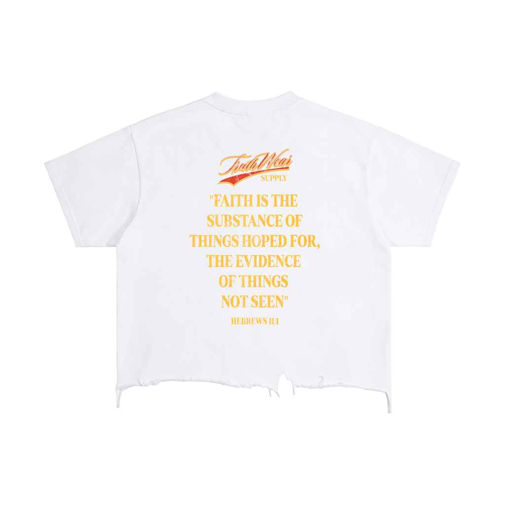 Kid Cosmo Limited Edition Vintage Wash Boxy Distressed Hem T-Shirt