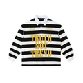 Christian Rugby Shirt, Truth Not Trend, 1 Corinthians 13, Faith Streetwear Bold Gold